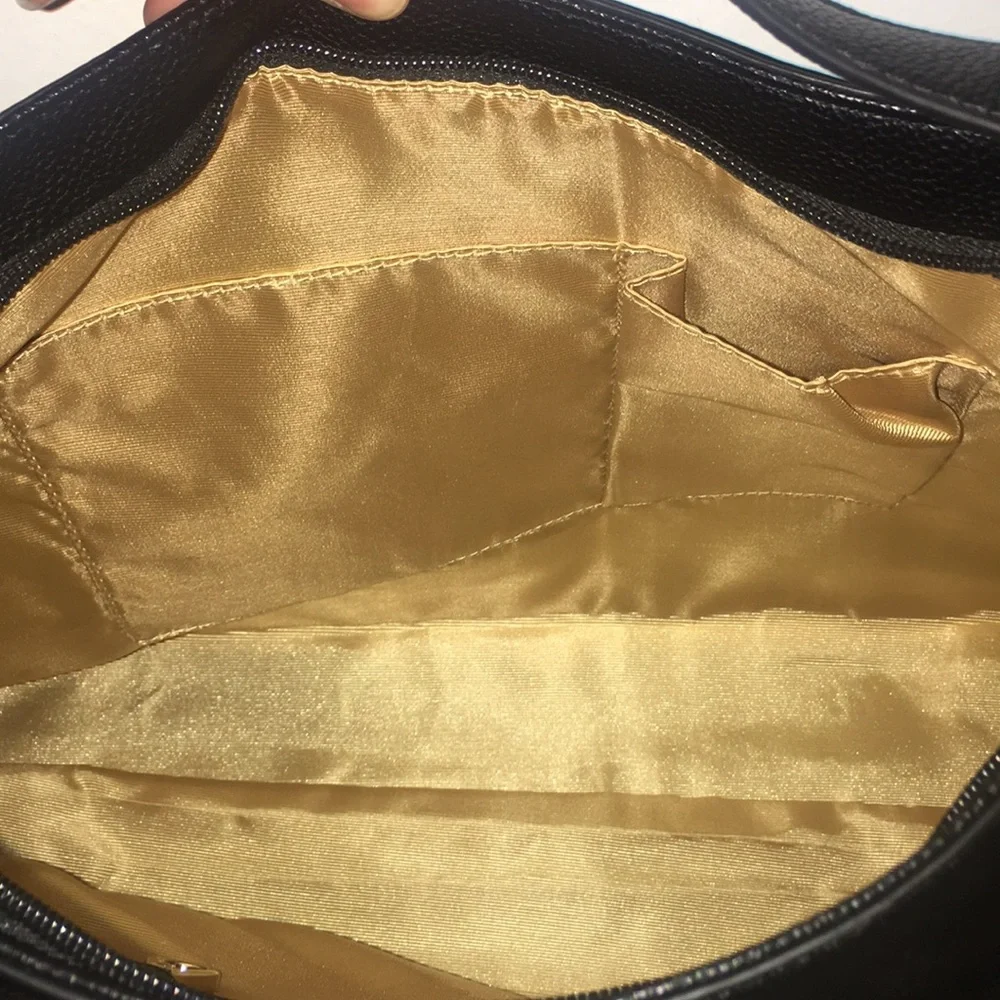 NEW Pebbled Vegan Leather Studded Hobo Western Studded Shoulder Bag